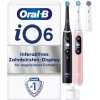 Oral-B Electric Toothbrush iO Series 6 Duo with Case, Black Lava/Pink Sand EU 90439497