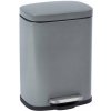 Kôš na odpadky kovový Wenko 5l sivý