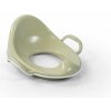 Protiskluzové sedátko na WC s vysokým opěradlem, světle zelená