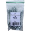 SVX Hák prádlový s vrutom zn blister 55 50mm č55