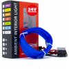 LED svetlovodný pásik 3m (modrá) 24V Einparts