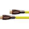 PYTHON Python HDMI« 2.0 kabel 4K2K kabel Nylongeflecht gelb 3m
