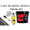 S SET 6kg - Tekutá guma ALFEMA HB500 čierna 5 kg, Penetrácia ALF PR40 1kg, štetec, geotextília malá 100mmx25m (NOVÉ BALENIE, PÔVODNÁ RECEPTÚRA!)