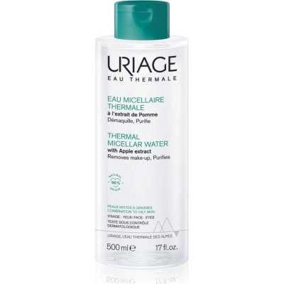 Uriage Hygiène Thermal Micellar Water - Combination to Oily Skin micelárna čistiaca voda pre zmiešanú až mastnú pokožku 500 ml