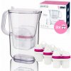 BWT filtrační konvice AQUAlizer filtrační konvice na vodu 2,6 l + 3 hořčíkové patrony