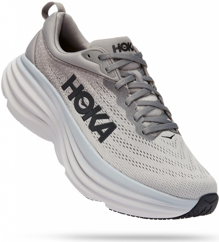 Hoka One One BONDI 8 X WIDE šedé