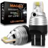LED ŽIAROVKY W21/5W T20 7443 MAGALL BIELE SILNÉ 1600LM DRL PARKOVACIE 12V