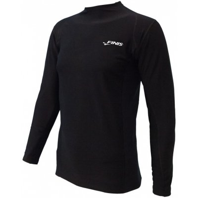 Tričko Finis Thermal Swim shirt black