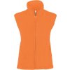 KARIBAN VINTAGE MELÓDIA K906 / Dámska fleecová vesta - orange M