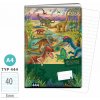 ARGUS Zošit A4 TYP 444 Jurassic ADVENTURE- dinosaury 15820388
