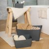 Koziol Úložný box Boxxx L Organic sivá 15 l 31 x 48 x 23,7 cm