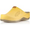 Dámske zdravotné šľapky LEON 930 žlté 39