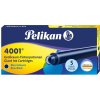 Pelikan 4001 standard - veľká atramentová náplň - 5 ks - nevymazateľný atrament - modro-čierna