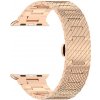 Techsuit remienok 35mm (W052) - Apple Watch 1/2/3/4/5/6/7/8/9/10/SE/SE 2/Ultra/Ultra 2 (42/44/45/46/49mm) - Ružovo-zlatá KF2324410