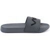 Shelvt Grey flip-flops with inscription čierna | šedá 39 Shelvt 0000296882373