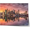 Sablio Plagát New York Západ slnka - 90x60 cm