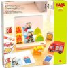 HABA Drevená stohovacia hra Požiarnici