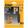 DTM3022 DEWALT BRUSNÁ MŘÍŽKA EXTREME 115 x 115MM, 5KS, P80, PRO VIBRAČNÍ BRUSKU