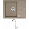 Franke BFG 611-62 kašmír s excentrom + Franke FP 9000.031 chróm