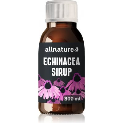 Allnature Echinacea sirup sirup na posilnenie imunity 200 ml