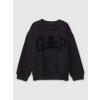 GAP Baby mikina s logom Čierna 3YRS Čierna Čierna