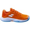 Detská tenisová obuv Babolat Propulse Junior 3 Clay Boy Orange Peel EUR 37