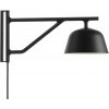 Muuto Nástenná lampa Ambit, black 15311