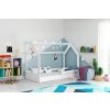 Interbeds Domček 1 detská posteľ Biela 87x164