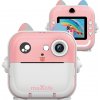 Maxlife dětský fotoaparát s tiskárnou fotek MXPC-100 pink