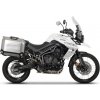SHAD Kompletná sada bočných hliníkových kufrov TERRA, 36/47 litrový bočné kufre, vrátane montážnej sady SHAD TRIUMPH Tiger 800
