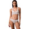 Dámska podprsenka CALVIN KLEIN-UNLINED BRALETTE-PLUSH MONOGRAM Ružová XS