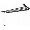 Stropný sušiak PROPER PRO 7 x 180cm BLACK LINE