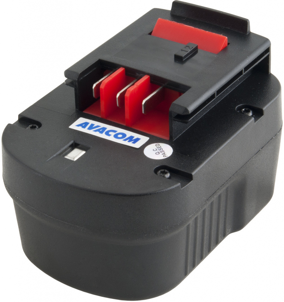 BLACK & DECKER A1712 Ni-Mh 12V 3000mAh, články PANASONIC