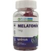 PLUS LEKÁREŇ Melatonín 1 mg želé cukríky, čučoriedková príchuť 60 ks