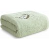 Detská osuška s mackom 70 x 140 cm - mätová