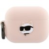 Karl Lagerfeld 3D Logo NFT Choupette Head silikónový obal pre AirPods Pro 3 - ružový 57983128163 - možnosť vrátiť tovar ZADARMO do 30tich dní