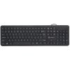 Powerton WPK102, CZ/SK, klasická, drôtová (USB), čierna, tichá WPK102B CZ/SK
