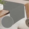 Biante Teflónový behúň na stôl - Paris TF-124 Tmavo sivý 20x160 cm