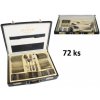 72 dielna sada príborov v kufríku ZL 6508