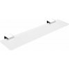 Nimco Polica do kúpeľne a sprchy 50 cm – sklo kov Kibo Ki-14091B-50-26