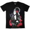 Amy Winehouse Rose Portrait Black M Tričko