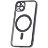 Puzdro Magsafe Shine iPhone 11 - čierne