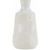 EUROFIRANY KERAMICKÁ VÁZA ROMINA 13X23 CM KREMOVÁ