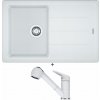 Franke BFG 611-78 biela ľadová + Franke FC 9547.094 NOVARA PLUS biela led