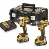 DeWALT Aku bezuhlíková kombo sada náradia DCK266P2T