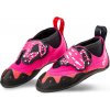 Ocún Ribbit pink/black dětské lezečky na suchý zip - 28-29 EUR