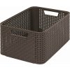 Curver Style box M tmavohnedý