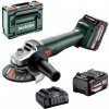 Akumulátorová uhlová brúska Metabo W 18 7-125 125 mm 2x akumulátor 4,0 Ah