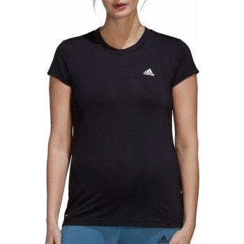 adidas dámske tričko Performance maternity T Čierna Biela