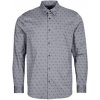 Guess Košele s dlhým rukávom 4G JACQUARD SHIRT Šedá
